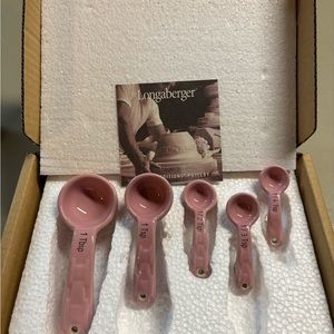 Longaberger Woven traditions measuring spoons
